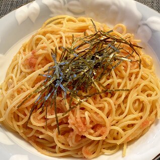 かんたん明太子スパゲティ